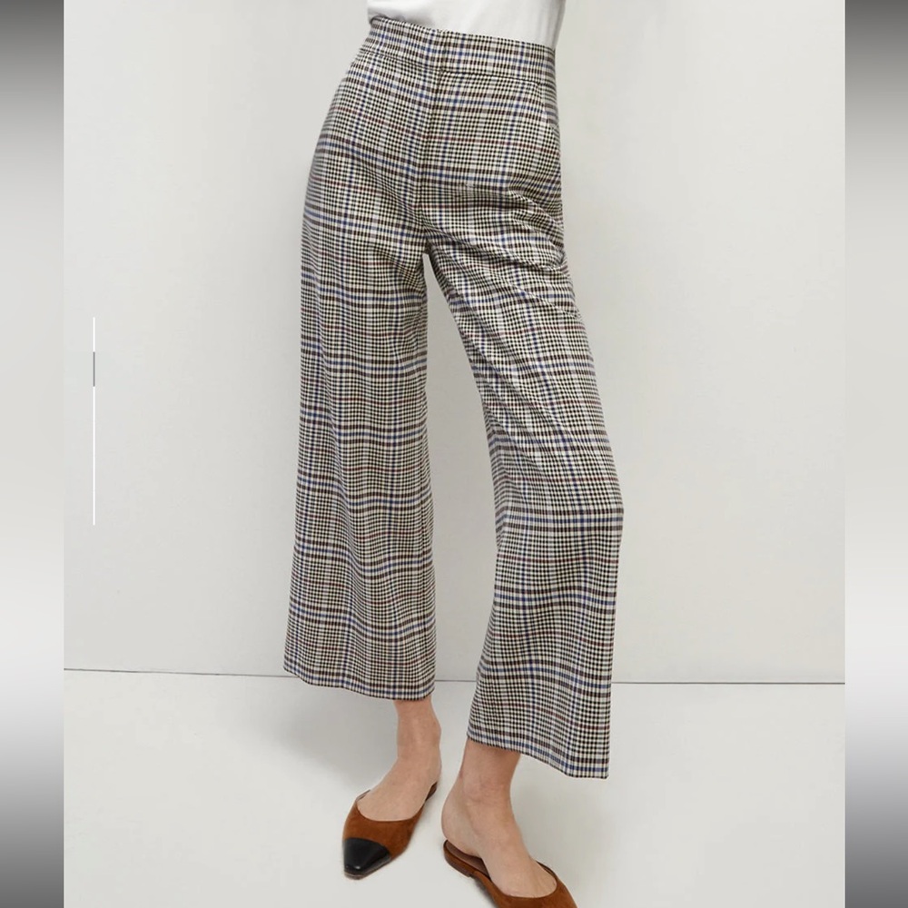 VERONICA BEARD BRIXTON PLAID PANT